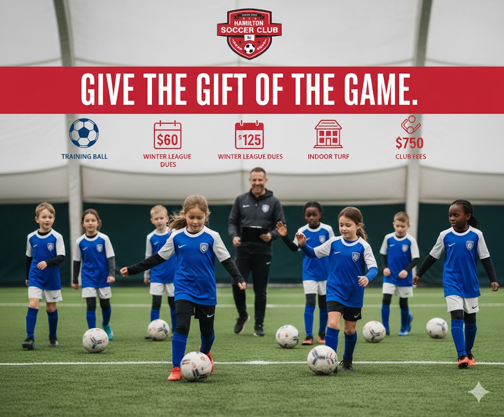 soccer players dribbling indoors